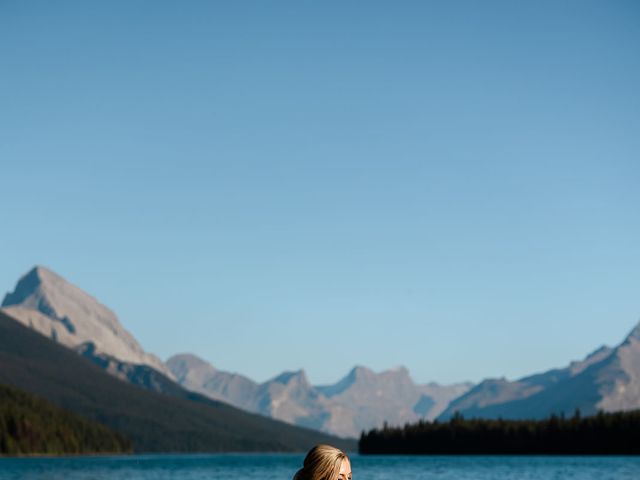 Colby and Renee's wedding in Jasper, Alberta 32