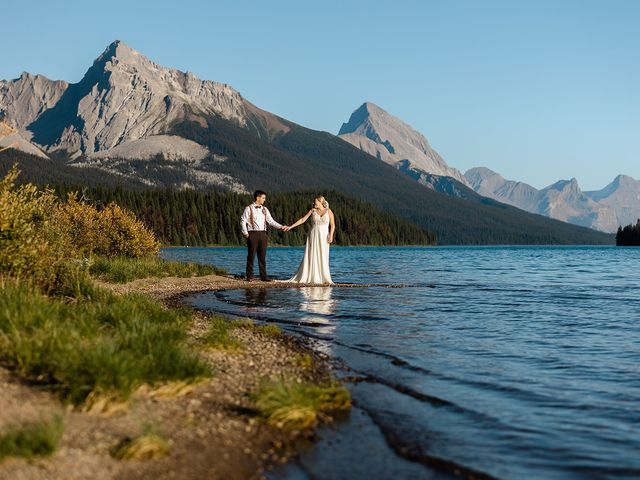 Colby and Renee's wedding in Jasper, Alberta 34