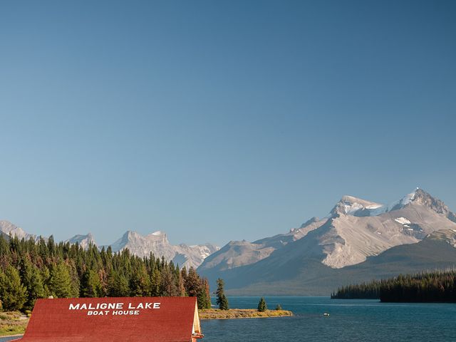 Colby and Renee's wedding in Jasper, Alberta 43