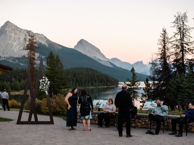 Colby and Renee's wedding in Jasper, Alberta 59