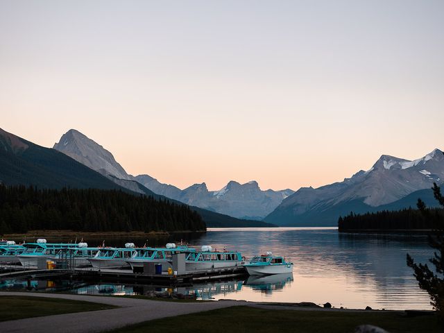 Colby and Renee's wedding in Jasper, Alberta 60