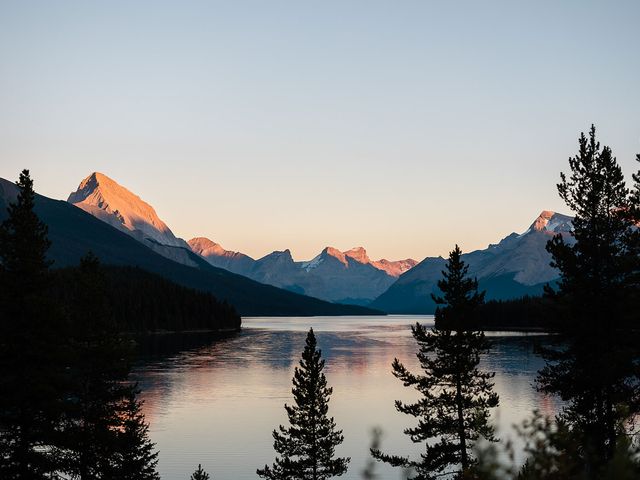 Colby and Renee's wedding in Jasper, Alberta 61