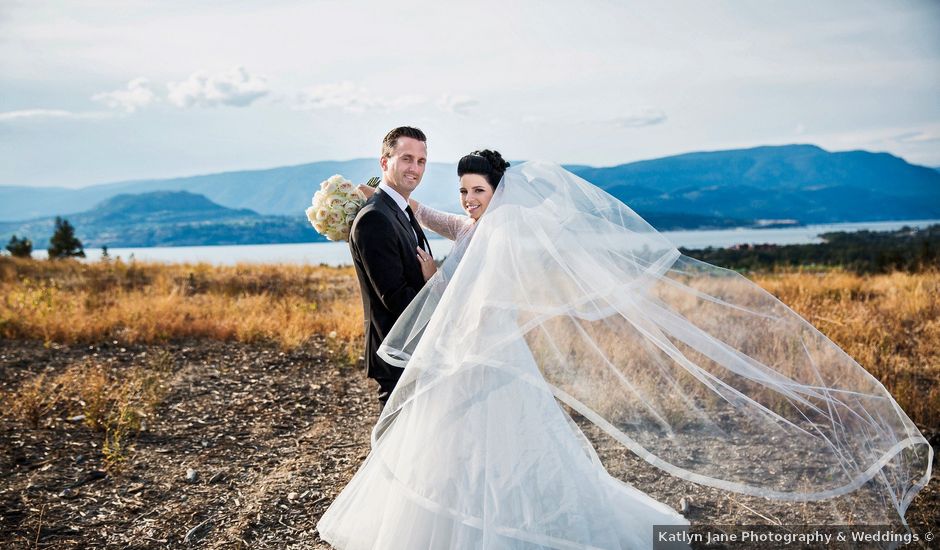 Ryan and Bobbee's wedding in Kelowna, British Columbia