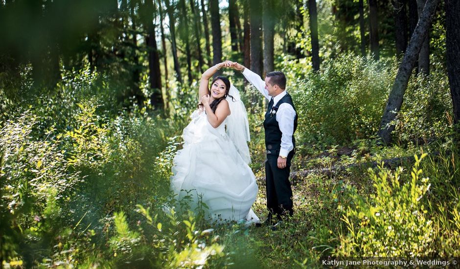 Dillon and Natasha's wedding in Whitecourt, Alberta