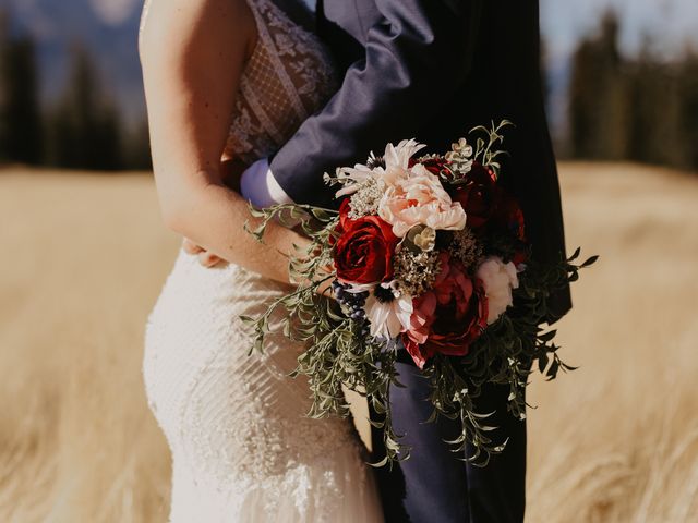 Ryan and Taylor&apos;s wedding in Canmore, Alberta 1
