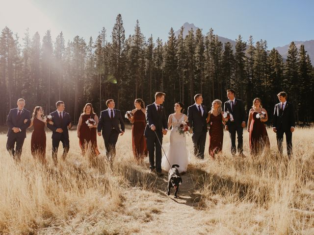 Ryan and Taylor&apos;s wedding in Canmore, Alberta 8