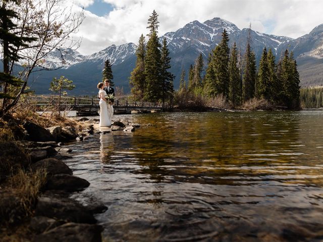 Kevin and Emily's wedding in Jasper, Alberta 14