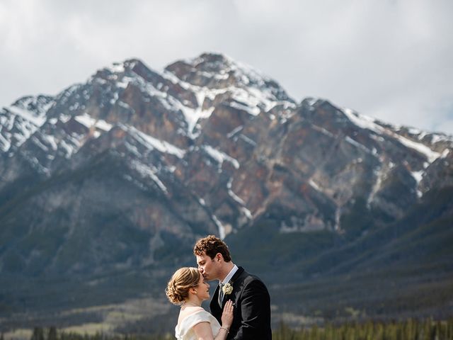 Kevin and Emily's wedding in Jasper, Alberta 16