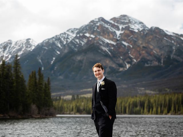 Kevin and Emily's wedding in Jasper, Alberta 17