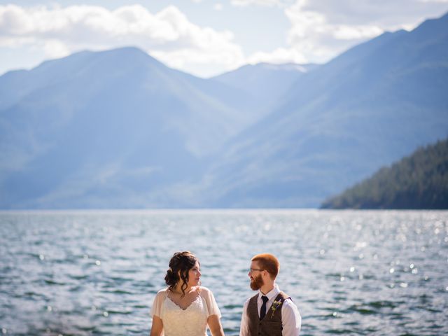 Alex  and Katelyn &apos;s wedding in Gray Creek, British Columbia 2