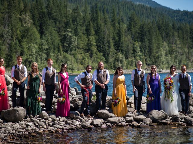 Alex  and Katelyn &apos;s wedding in Gray Creek, British Columbia 7