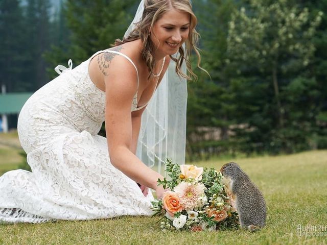 Jesse and Brittany&apos;s wedding in Banff, Alberta 5