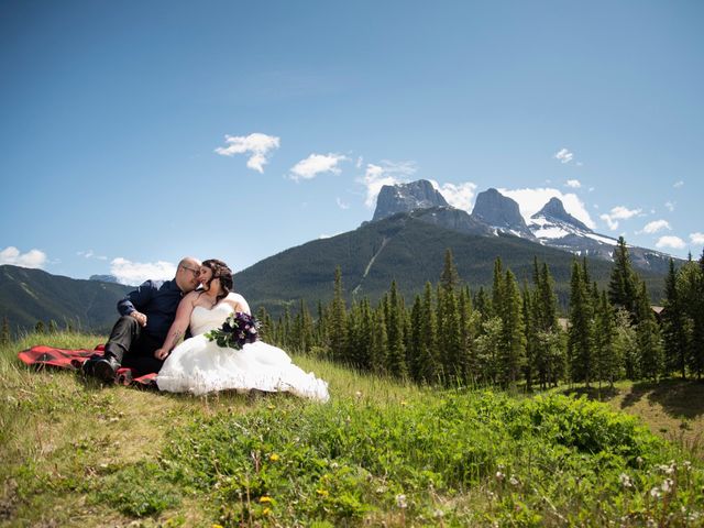 Christian and Dawn&apos;s wedding in Canmore, Alberta 2