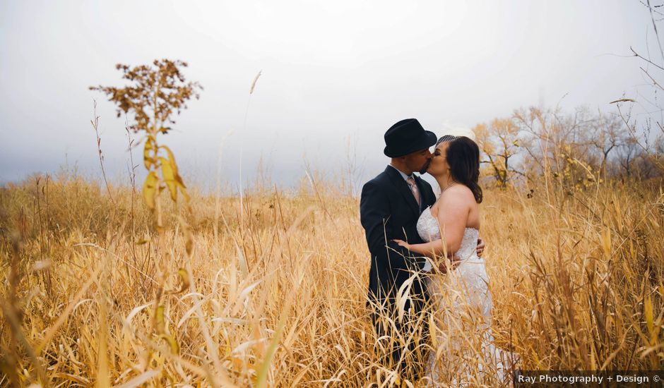 Stephen and Chantal's wedding in Lethbridge, Alberta