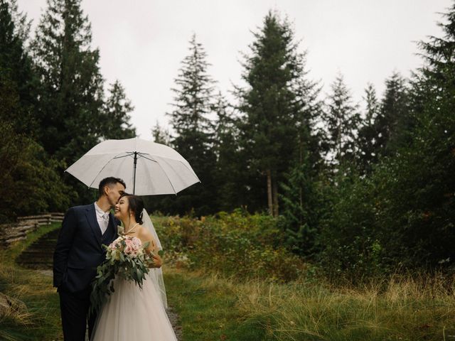 Deb and Ben&apos;s wedding in Squamish, British Columbia 29