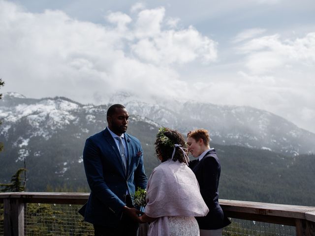 Taige and Cara&apos;s wedding in Squamish, British Columbia 9