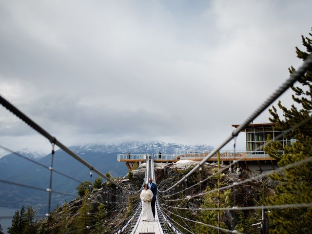 Taige and Cara&apos;s wedding in Squamish, British Columbia 34