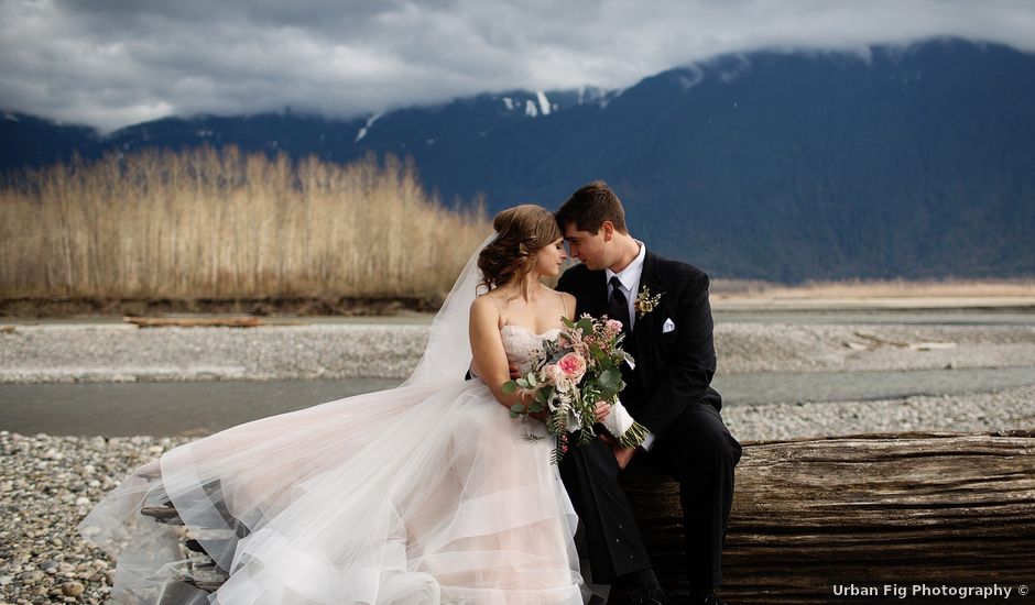 Jake and Nina's wedding in Agassiz, British Columbia