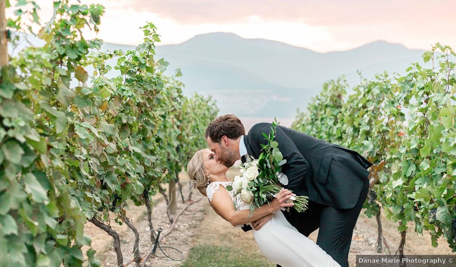 Garrett and Kristi's wedding in Lake Country, British Columbia
