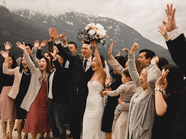 David and Esther&apos;s wedding in Squamish, British Columbia 50