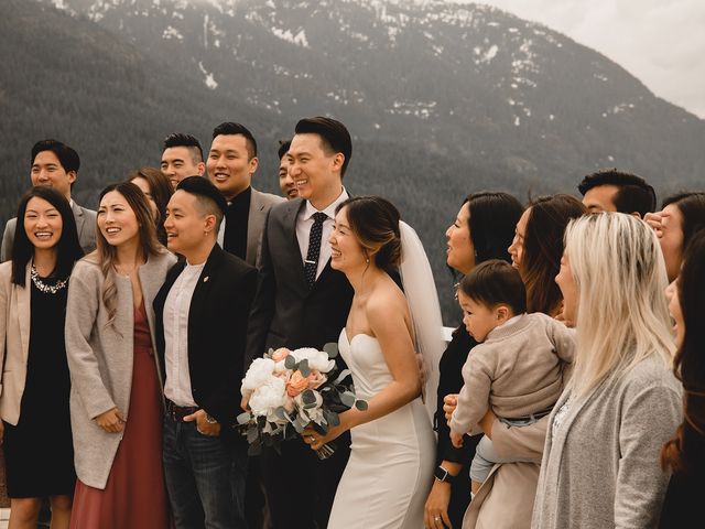 David and Esther&apos;s wedding in Squamish, British Columbia 51