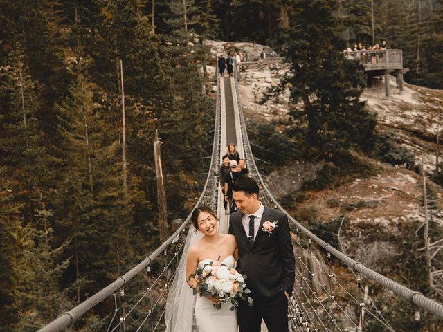 David and Esther&apos;s wedding in Squamish, British Columbia 60