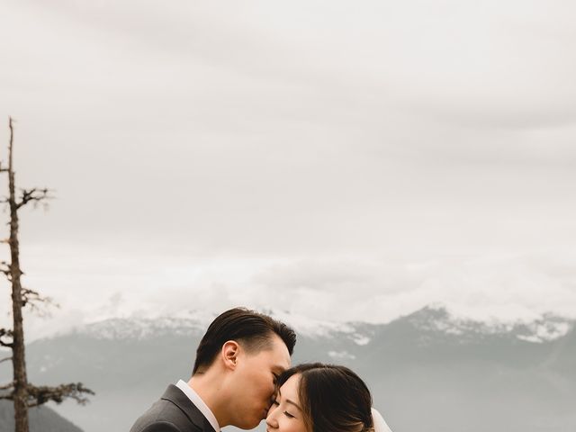 David and Esther&apos;s wedding in Squamish, British Columbia 61
