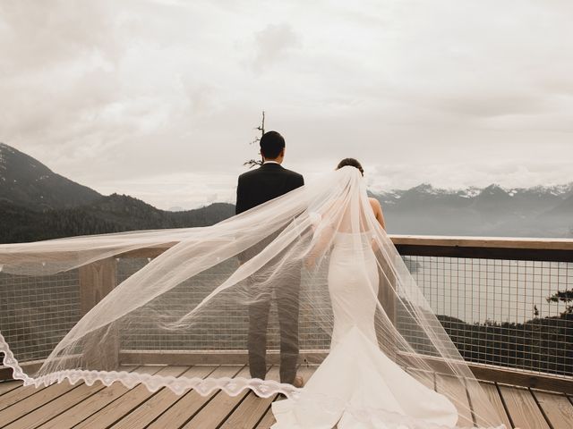 David and Esther&apos;s wedding in Squamish, British Columbia 66