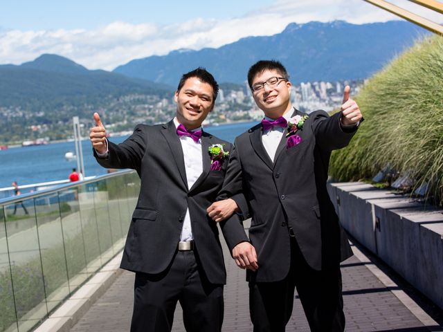 Arthur and Eunice's wedding in Vancouver, British Columbia 50