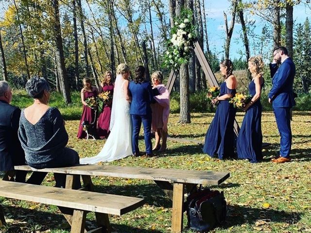 Becca and Kaylie&apos;s wedding in Sylvan Lake, Alberta 5