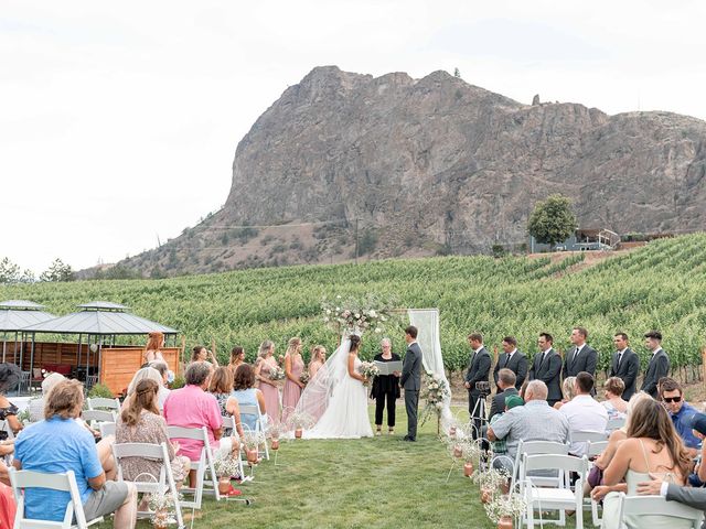 Tanner and Danielle&apos;s wedding in Okanagan Falls, British Columbia 34