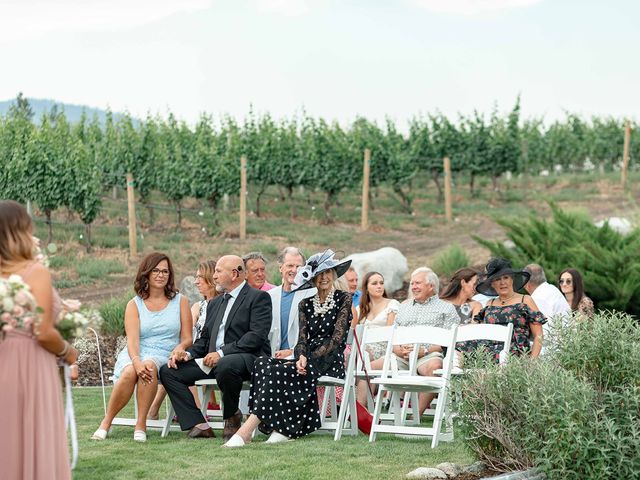 Tanner and Danielle&apos;s wedding in Okanagan Falls, British Columbia 37