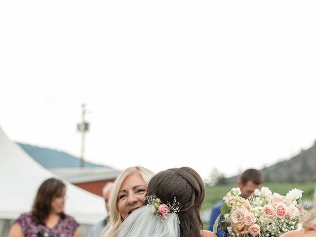 Tanner and Danielle&apos;s wedding in Okanagan Falls, British Columbia 43