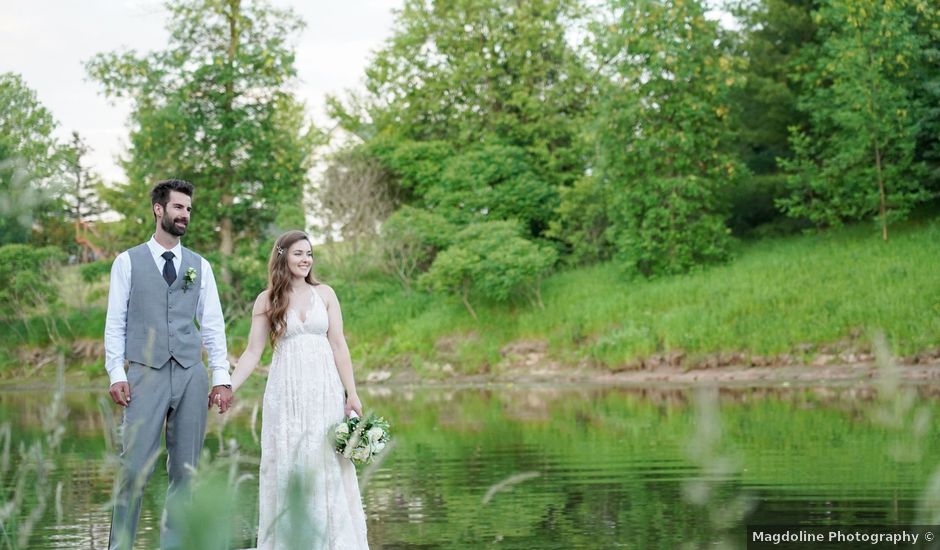 Jordan and Alexandra's wedding in Casselman, Ontario