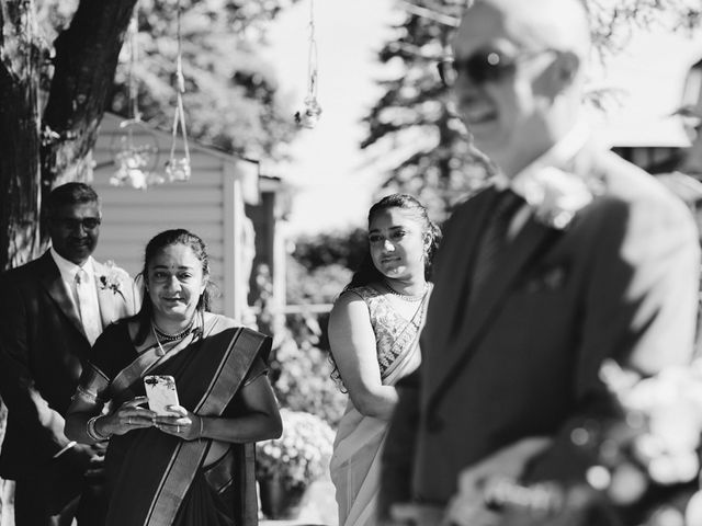 Crhistina and Ajith&apos;s wedding in Ile Bizard, Quebec 19
