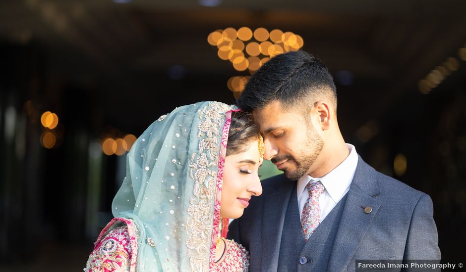 Sana and Hussain's wedding in Markham, Ontario