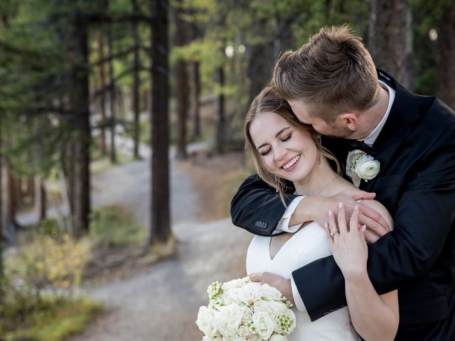 Jordan and Amanda&apos;s wedding in Banff, Alberta 1