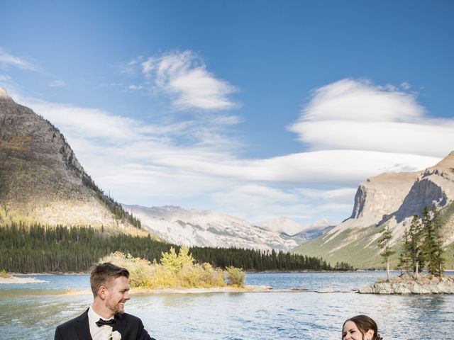 Jordan and Amanda&apos;s wedding in Banff, Alberta 4