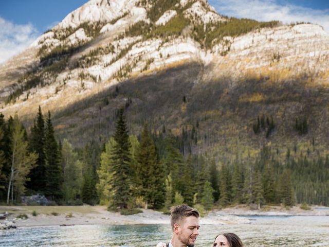 Jordan and Amanda&apos;s wedding in Banff, Alberta 5