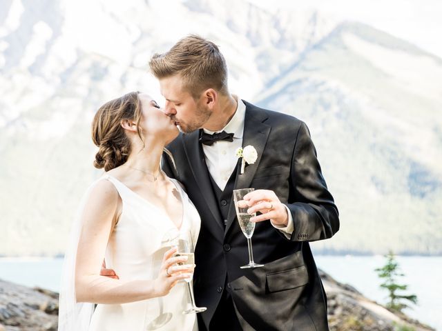 Jordan and Amanda&apos;s wedding in Banff, Alberta 8
