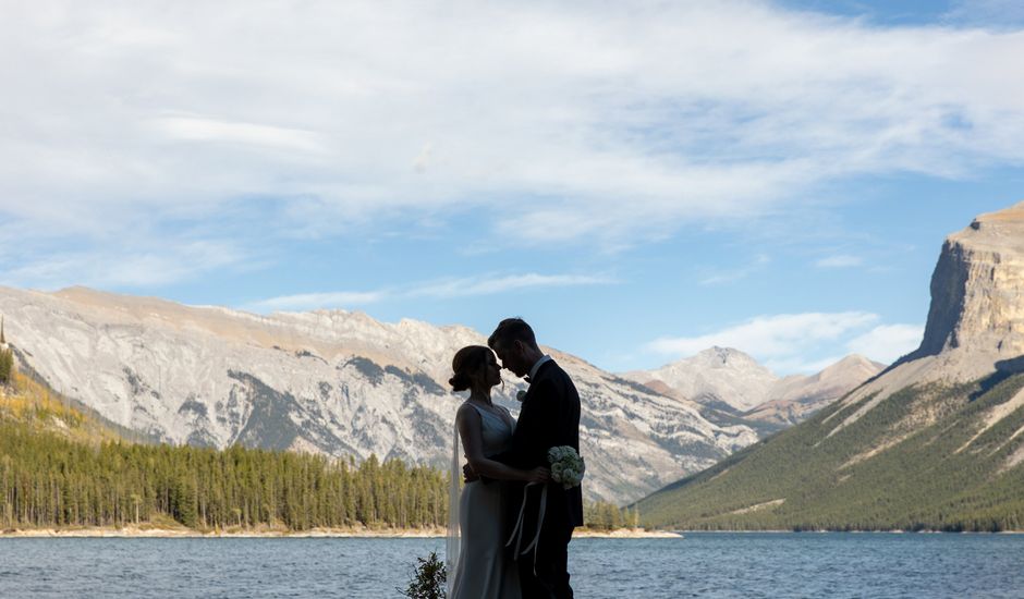 Jordan and Amanda's wedding in Banff, Alberta