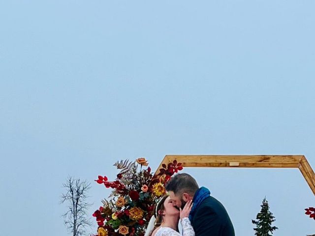 Martin  and Kirsteen &apos;s wedding in Banff, Alberta 3