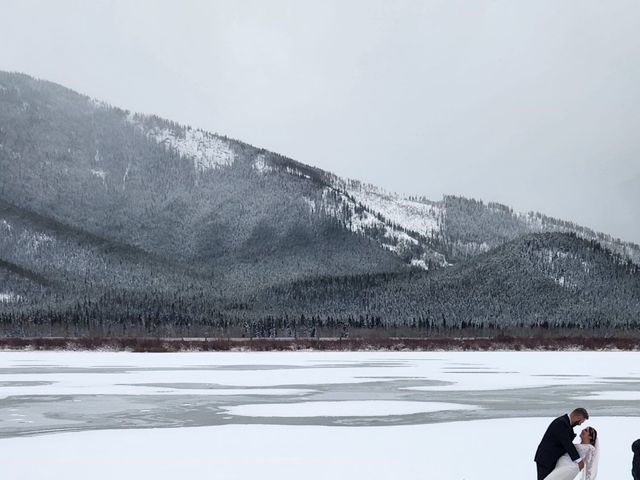 Martin  and Kirsteen &apos;s wedding in Banff, Alberta 6