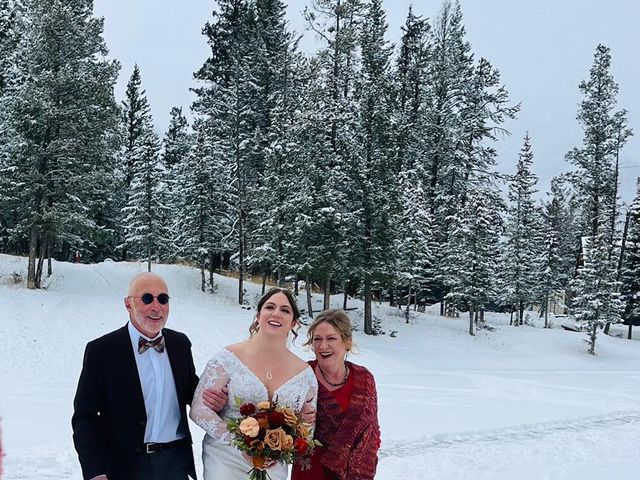 Martin  and Kirsteen &apos;s wedding in Banff, Alberta 7