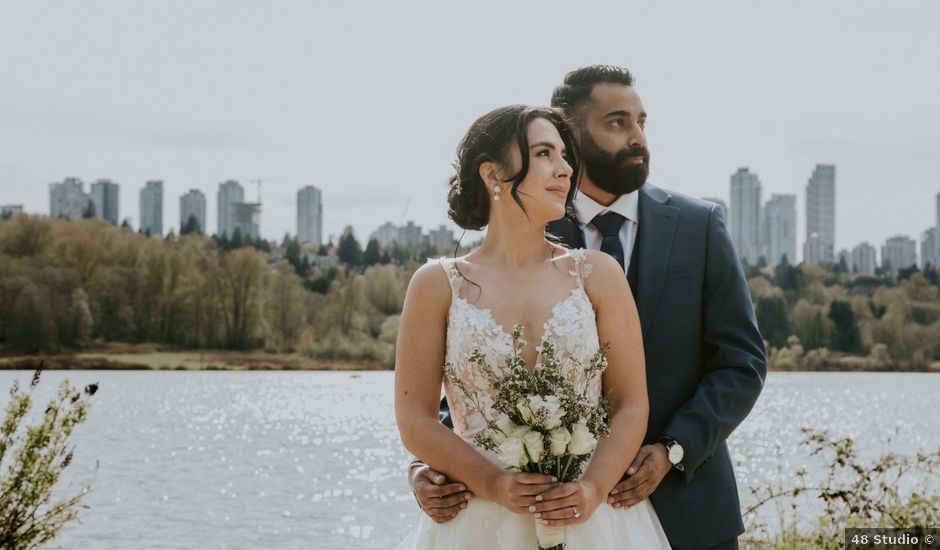 Aman and Nikolina's wedding in Burnaby, British Columbia