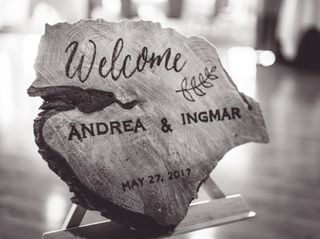 The wedding of Andrea and Ingmar 1