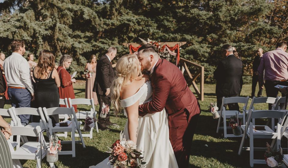 Nathan and Sydney's wedding in Red Deer, Alberta