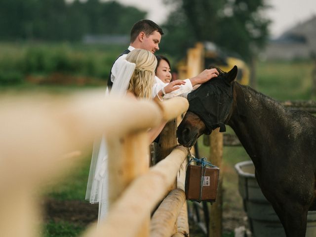 Benjamin and Alyssa&apos;s wedding in Newmarket, Ontario 115