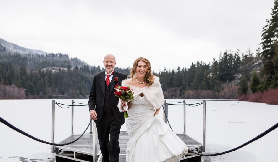 Bruce and Amanda's wedding in Whistler, British Columbia