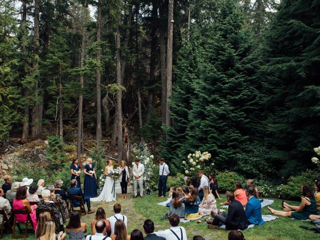 Nick and Rosie&apos;s wedding in Whistler, British Columbia 15